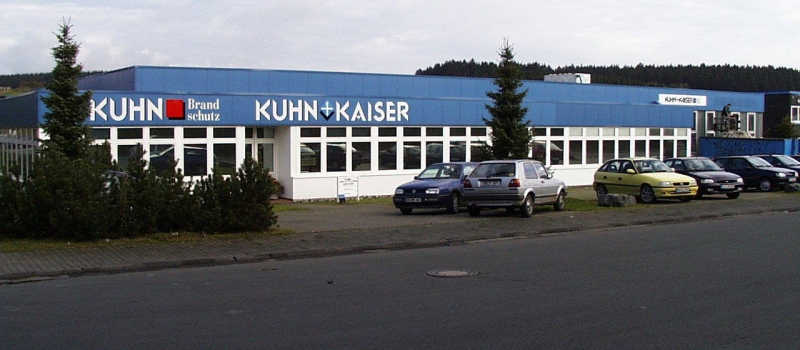 Das alte Gebäu­de der Kuhn + Kai­ser GmbH